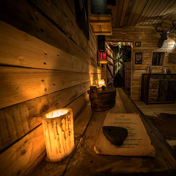 Escape Room Casa nel Bosco Milano: Ambientazione di gioco